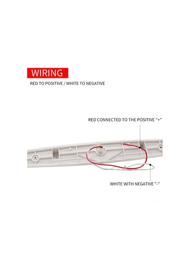 Jeehugo 12v Led Araç Işığı, 10 Led'li, Su Geçirmez, 354 Lumen, Karavan, Suv, Furgonlar İçin, Parlak Beyaz Işık, Kolay Kurulum