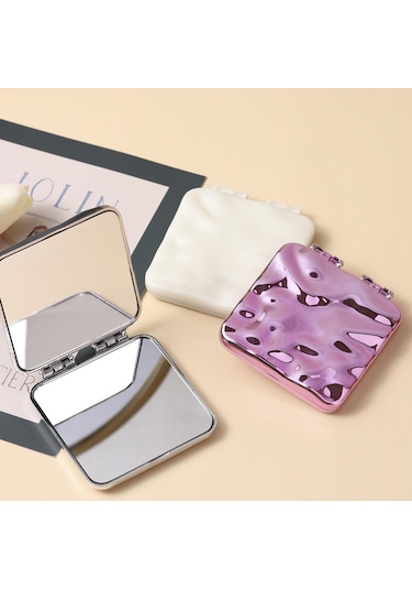 Suntek Çift Taraflı Makyaj Aynası Gümüş