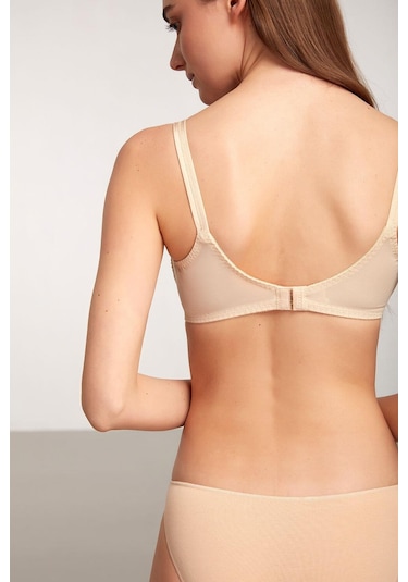 Kom Nelly Ten Balenli Telli Toparlayıcı Sütyen Ten