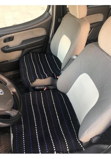 Oto Koltuk Koruyucu Kılıf Hasır Araba Örtü Kilim 3 Parça