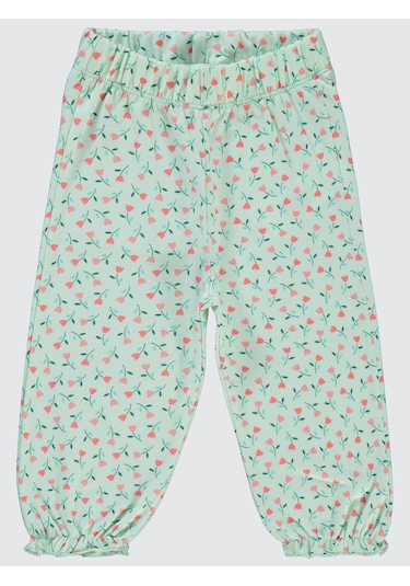 Civil Baby Kız Bebek Tayt 6-18 Ay Mint Mint