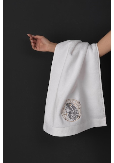 Varol %100 Microcotton Üst Kalite Havlu Seti Burç Nakışlı Başak-standart Başak Diğer