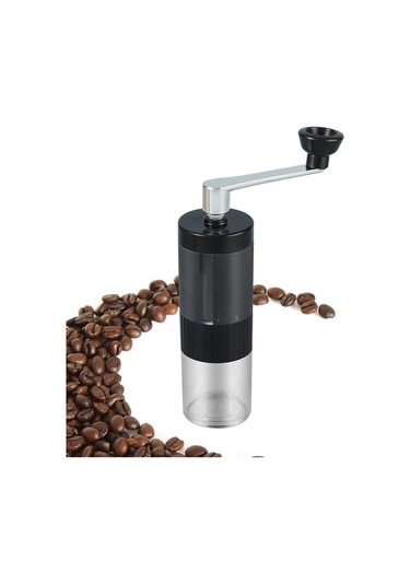 Homyl Manuel Kahve Öğütücü El Krank Çekirdeği Siyah