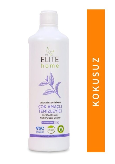 The Elite Home Organik Sertifikalı Çok Amaçlı Konsantre Temizleyici 750 ML