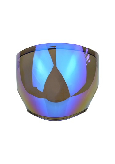 Suofeng Kyt Nfj Kask İçin Renkli Pc Cam, Güneş Işığını Engelle, Rüzgar Ve Sis Koruma, Moto Kask Lens