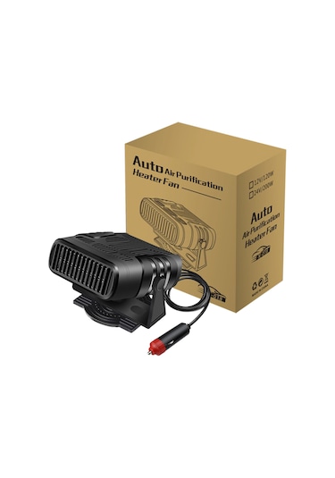 12v Girişli Oto Araç Isıtıcı Cam Buğu Çözücü Fan