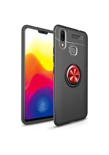 Huawei Y7 Prime 2019 Kılıf Yüzüklü Magnetli Ravel Case