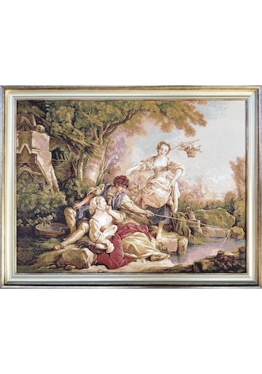 Figüratif Seri-24 Dokuma Goblen Kumaş-Romeo&Juliet2
