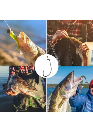 MSO Yüksek Karbonlu Olta Balık Sahte Silikon Yem İğne