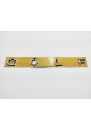 Volkswagen Golf Arma Bagaj Yazısı Y.m. Yapıştırma 22.5cmx2.2cm 8979b