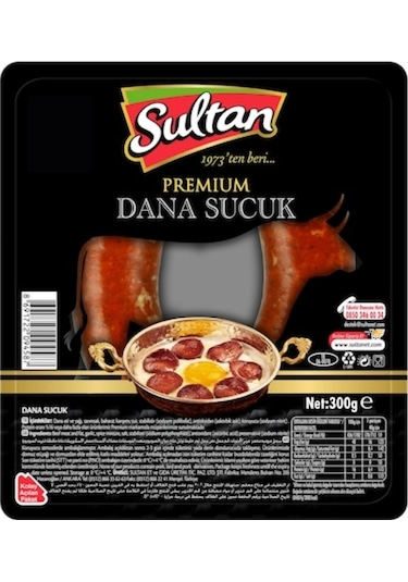 Sultan Fermente Kangal Sucuk 300 G