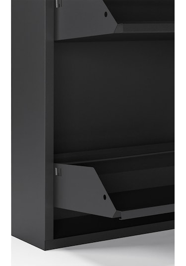 Ceha Kilitli 4'lü Metal Ayakkabılık Siyah - K.AYK-4 /AB9005/KL