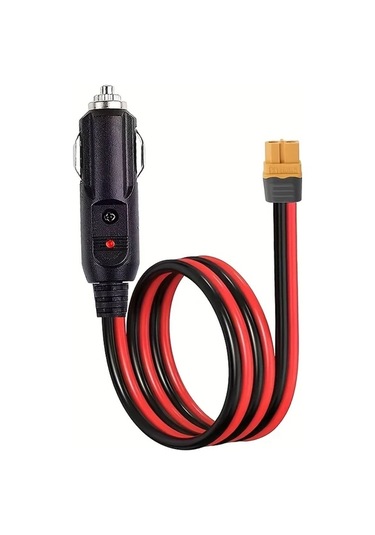 Motion003 3m Xt60h-f Xt60lı Çakmaklık Araba Işık Fiş Adaptör Kablosu 12v-24v Led Işık