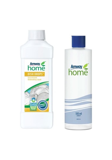 Amway Home Dish Drops Konsantre Sıvı Bulaşık Deterjanı 1 L + Ölçek Şişesi 500 ML