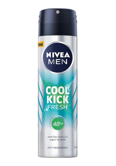 Nivea Coll Kick Fresh Erkek Sprey Deodorant 150 ML