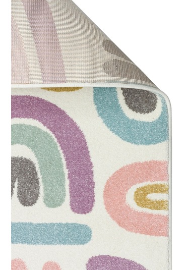 Eko Halı Eko Kids Kds 20 Pastel Hav Toz Vermez Çocuk Odası Halısı - 160x230 Çok Renkli