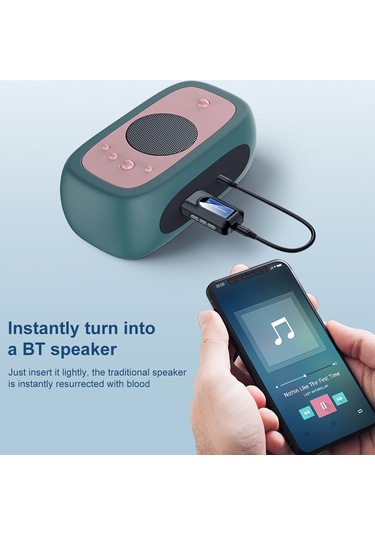 Lemestar Ekranlı Usb Bluetooth 5.0 Verici Alıcı Tv Bilgisayar Ses Adaptörü - T11 Modeli