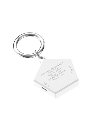 iOs Watch Uyumlu İçin Taşınabilir Evrensel Akıllı İzleme Şarj Cihazı Beyaz , Boyut:iOs Watch Uyumlu İçin