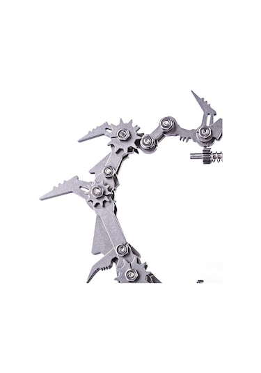 3d Metal Akrep Modeli Mekanik Tasarım, Premium Masaüstü Dekor & Koleksiyon Figürü