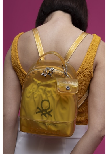 Unıted Colors Of Benetton Kadın Sırt Çantası C.bnt 1455 Sarı