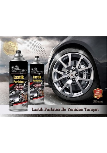 Premium Lastik Parlatıcı Tampon Parlatıcı Koruyucu Aerosol Sprey 500 Ml