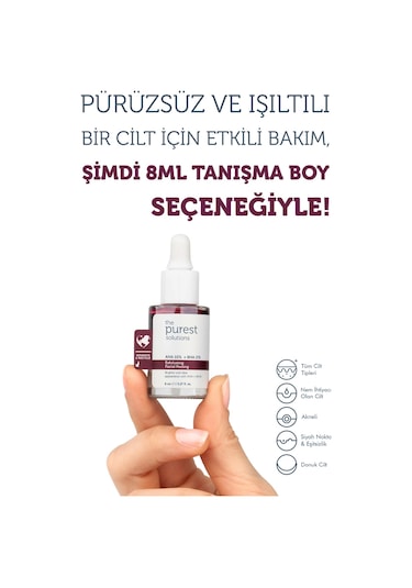 The Purest Solutions Sivilceli Ciltler İçin Cilt Bakım Seti