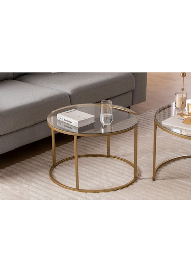 Belarus Orta Sehpa Gold 80cm