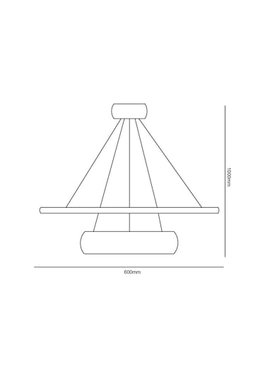 Tra34202 Eco 60 Cm Led Avize Sarkıt Drumbelt