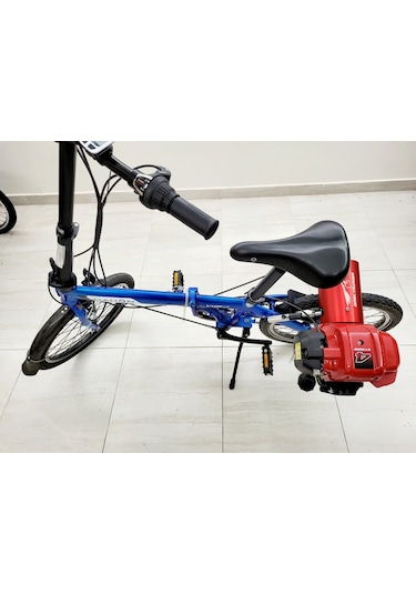 Directrunner Honda Fold 50 Katlanır Motorlu Bisiklet Lacivert