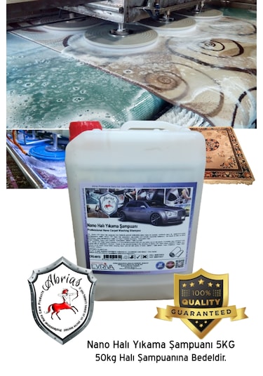Abrias Nano Halı Yıkama Şampuanı 5 KG
