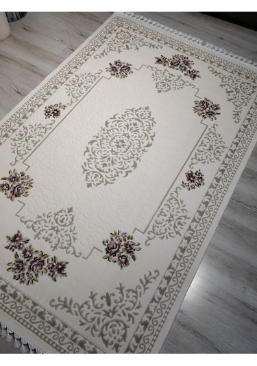 Halı Sarayı Samira 12814r Krem 125x180 Cm Salon Halısı