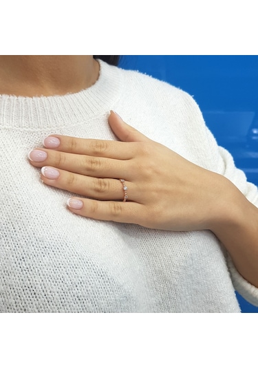 Lova 0,17 Karat Pırlanta Tria Yüzük - 1010280