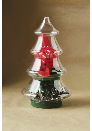 Karaca New Year Yılbaşı Çam Ağacı 13 Parça Renkli Kurabiye Kalıbı Renkli