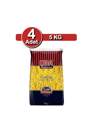 Oba Makarna İnce Kesim 4 x 5 KG