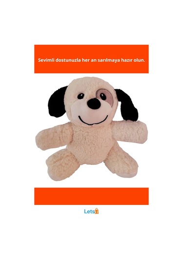 Sevimli Peluş Köpek Yumuşak 24 Cm Hediye Ve Koleksiyon Amaçlı Oyuncak