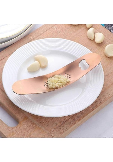 Paslanmaz Çelik Sarımsak Ezici Kıyma Makinesi, Saplı Mutfak Aleti Çok Renkli