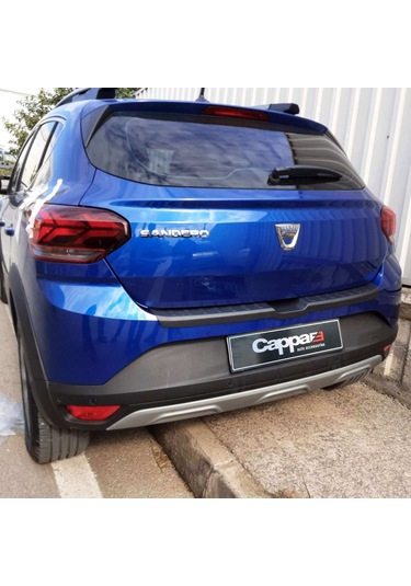 Cappafe Dacia Sandero Arka Tampon Eşiği Koruma Parlak Abs 2021 N11.7364