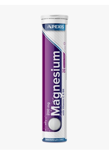 Apexis Magnesium 200 Mg 20 Efv Tablet