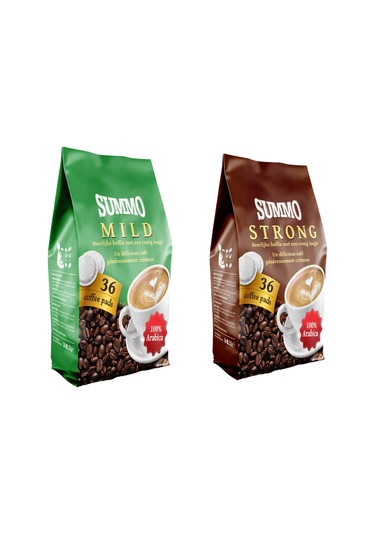 Summo Senseo 1 Adet Mild ve 1 Adet Strong 72'li Paket (36X2)