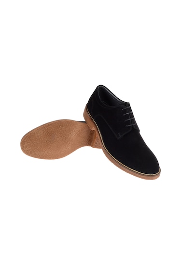Friendly Hakiki Deri Günlük Erkek Ayakkabı Z-05 Siyah Süet Friendly Hakiki Deri Günlük Erkek Ayakkabı Z-05 Siyah Süet