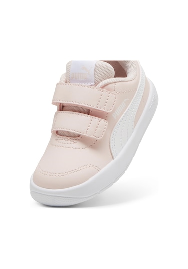 Puma Courtflex V3 V Inf 310252-07 Ortopedik Bebek Çocuk Spor Ayakkabı Pudra