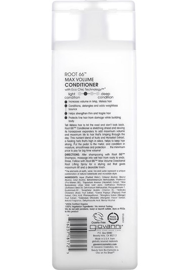 Giovanni Root 66 Hacimlendirici Saç Kremi 250 ML