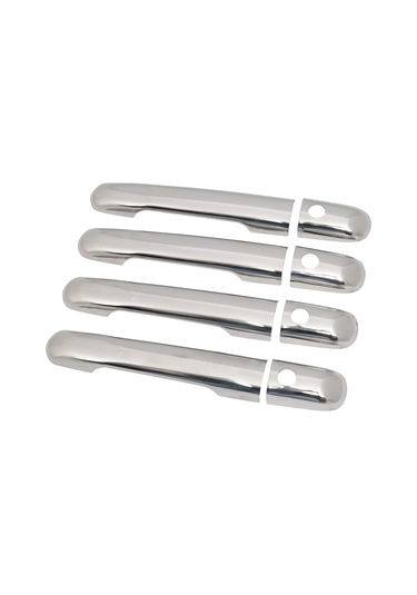 Volkswagen Volt Uyumlu 1998-2005 Krom Kapı Kolu 4 Kapı Paslanmaz Çelik