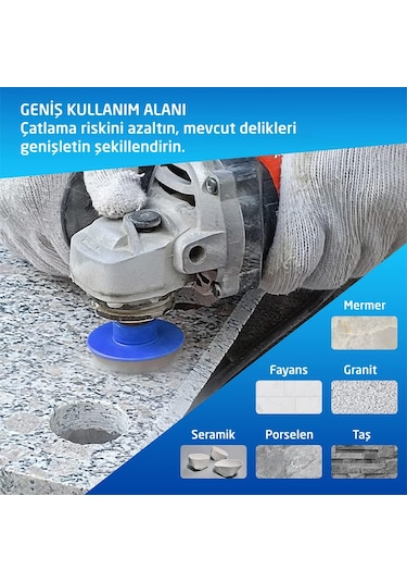 Master 530920 M14 Elmas Konik Panç Granit Mermer Delme Taşlama 35 Mm