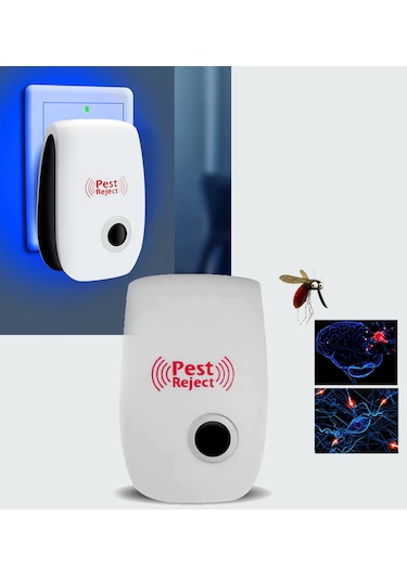 Mobgift Pest Reject Sonic Haşere Kovucu Fare Haşere Karasinek Siv