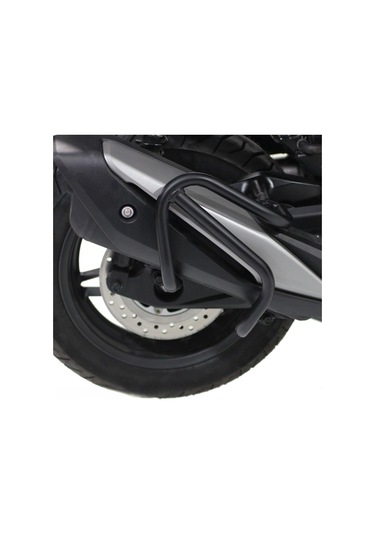 Honda Forza 250 2018-2024 Uyumlu Egzoz Koruma Demiri Siyah