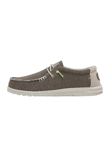 Hey Dude Wally Erkek Sneaker 40003 Flannel Grey/olive Grey