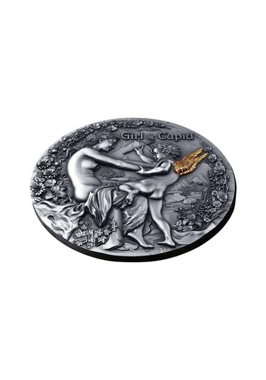 AgaKulche Aşk Tanrıçası Gümüş Sikke Coin