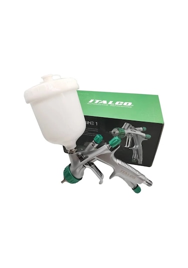 Italco Shine 1 Hvlp Üst Depo Boya Tabancası 1.3 MM