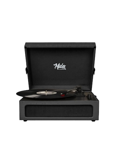 Midex Mtx-420bk Nostaljik Bluetooth Pro Pikap Plakçalar Şarjlı 3 Devirli Siyah